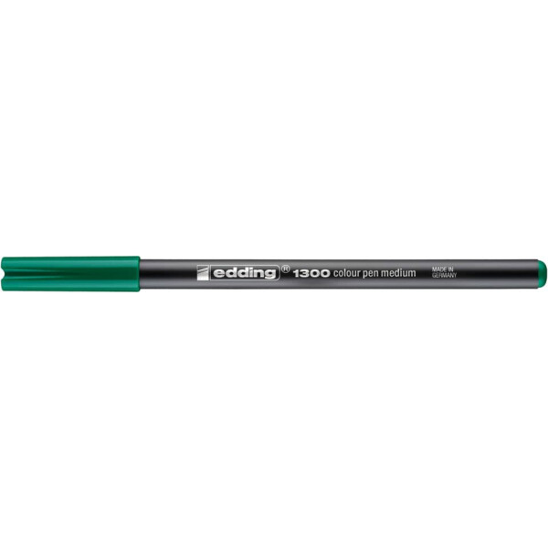 EDDING Faserschreiber 1300, 2mm, Rundspitze, gr&uuml;n 41300004