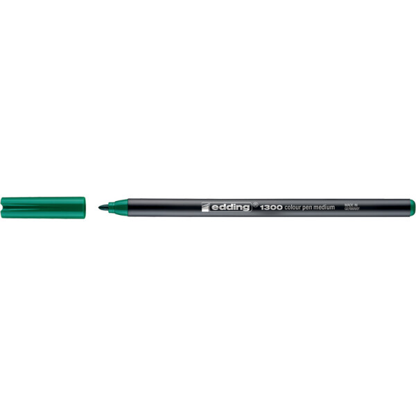 EDDING Faserschreiber 1300, 2mm, Rundspitze, gr&uuml;n 41300004