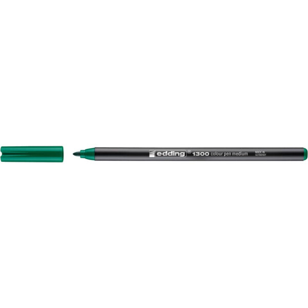 EDDING Faserschreiber 1300, 2mm, Rundspitze, gr&uuml;n 41300004