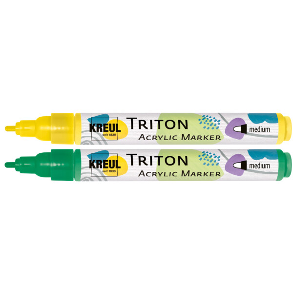 KREUL Acrylmarker TRITON Acrylic Marker, schwarz