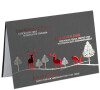 RÖMERTURM Weihnachtskarte "Rote Hirschfamilie"