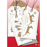 HERMA Geschenkanhänger Weihnachten "Merry...