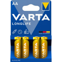 VARTA Batterie LONGLIFE AA Mignon 4 Stück.