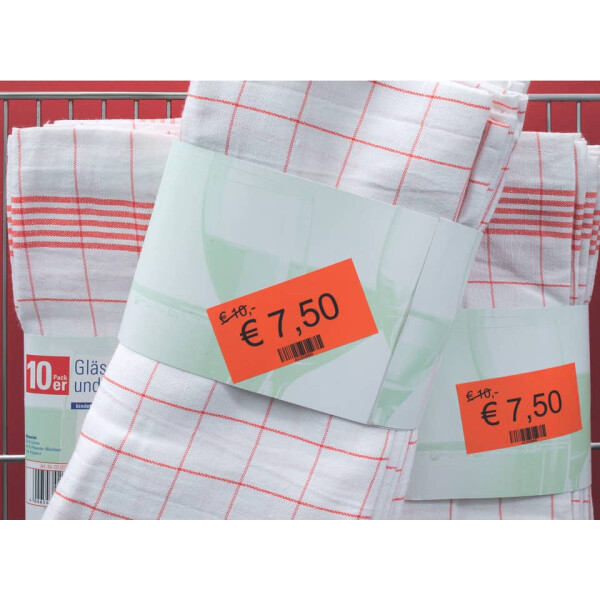 HERMA Etiketten permanent, 105 x 148 mm, 400 St&uuml;ck, rot 4397