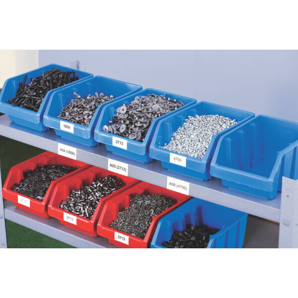 HERMA Folienetiketten stark haftend, 105x148mm, wetterfest, 100 St&uuml;ck, wei&szlig; 4697