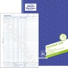 AVERY Zweckform Kassenbuch, A4, Recycling, EDV-gerecht, mit Blaupapier, 100 Blatt