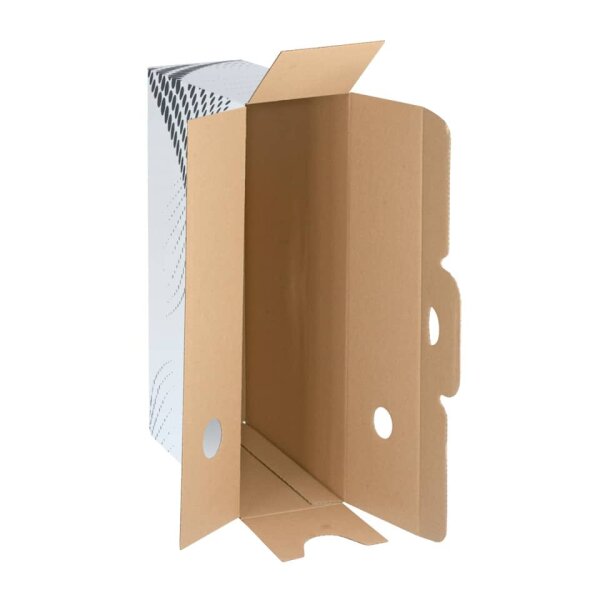 LEITZ Archivbox easyboxx, A4, 100mm, wei&szlig; 6132-00-00