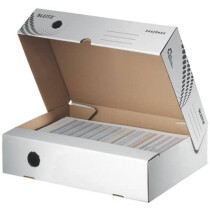 LEITZ Archivbox easyboxx A4 8cm weiß