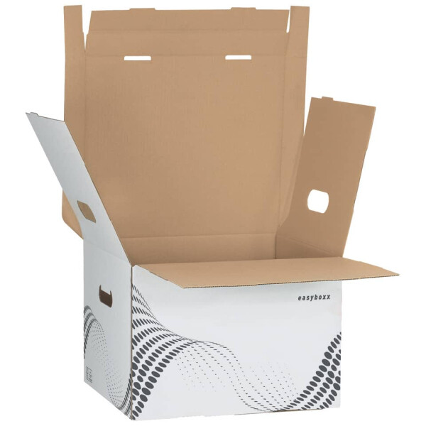 LEITZ Archivkasten easyboxx M, 15kg, wei&szlig; 6136-00-00