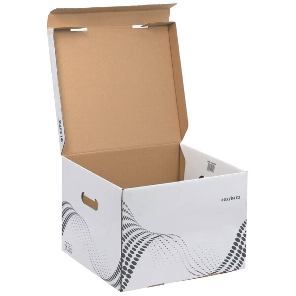 LEITZ Archivkasten easyboxx M, 15kg, wei&szlig; 6136-00-00