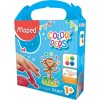 Maped Fingermalfarben ColorPeps, bunt, 4 x Runddose mit 80 ml