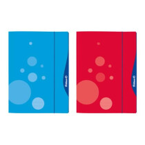 Pelikan Sammelmappe, A4, rot blau sortiert, Hochglanzkarton 380 g qm