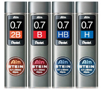 Pentel Druckbleistift-Feinmine AIN STEIN C277, Härtegrad: HB