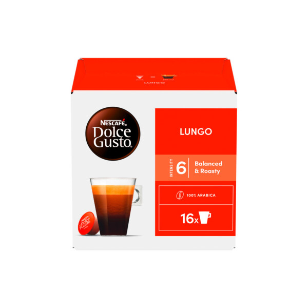 NESCAF&Eacute; DOLCE GUSTO Kaffeekapseln Dolce Gusto Lungo, 16 St&uuml;ck 6139225002