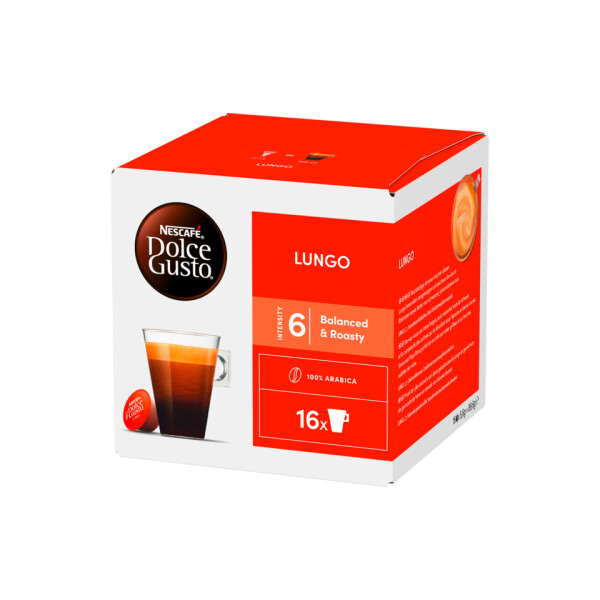 NESCAF&Eacute; DOLCE GUSTO Kaffeekapseln Dolce Gusto Lungo, 16 St&uuml;ck 6139225002