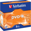 Verbatim DVD-R Jewelcase 4,7Gb120mi