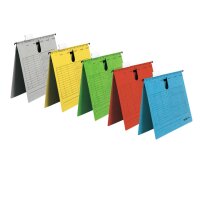 FALKEN Hängehefter UniReg, A4, 230g m², kfm. Heftung, braun 80004344