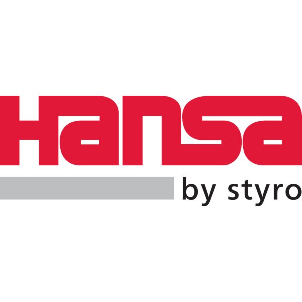 HANSA Schreibplatte, A4, Aluminium, grau wei&szlig; 1200100