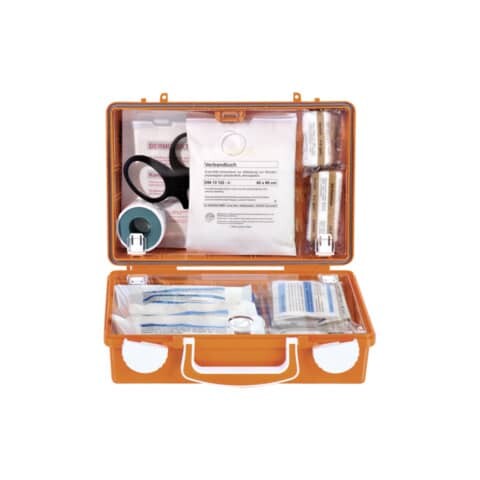 SÖHNGEN Erste-Hilfe-Koffer QUICK-CD Norm DIN 13157 orange