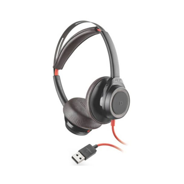 Poly Headset Blackwire 7225 Stereo, On-Ear, kabelgebunden, USB-A, schwarz