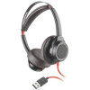 Poly Headset Blackwire 7225 Stereo, On-Ear, kabelgebunden, USB-A, schwarz