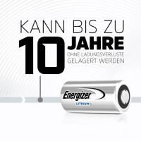 ENERGIZER Batterie Lithium Foto, CR2, 2 Stück E301029500