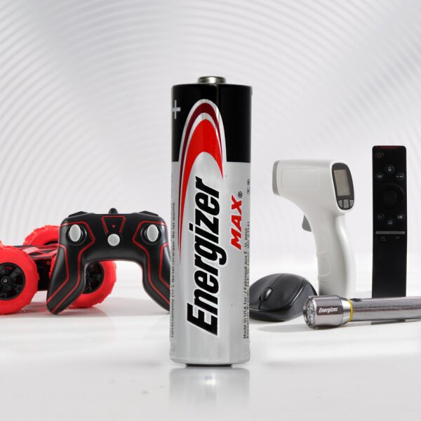 ENERGIZER Batterie Alkali-Mangan Max, LR6 AA Mignon, 4 St&uuml;ck E303323700