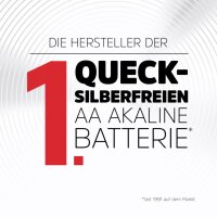 ENERGIZER Batterie Alkali-Mangan Max, LR6 AA Mignon, 4 Stück E303323700