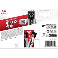 ENERGIZER Batterie Alkali-Mangan Max, LR6 AA Mignon, 8...