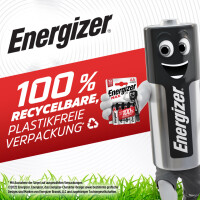 ENERGIZER Batterie Alkali-Mangan Max, LR03 AAA Micro, 8 Stück E303324100