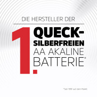 ENERGIZER Batterie Alkali-Mangan Max, LR03 AAA Micro, 8 Stück E303324100