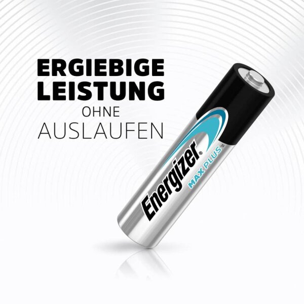 ENERGIZER Batterie Alkali-Mangan Max Plus Industrial, LR03 AAA Micro, 20 St&uuml;ck E301322902