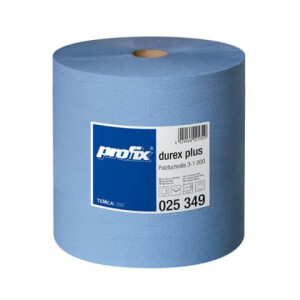 PROFIX Wischtuch durex plus Papier 3-lagig blau 1 Rolle a 1000 Blatt