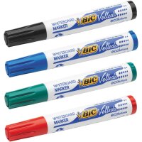 BIC Whiteboardmarker Velleda, Keilspitze, 3,7-5,5mm, sortiert 904950