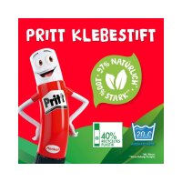 PRITT Klebestift Multipack 6 x 22g, ohne Lösemittel 9H PS6BF