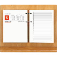 Zettler Kalendergestell ohne Block, 24 x 18,5 cm, Buche hell