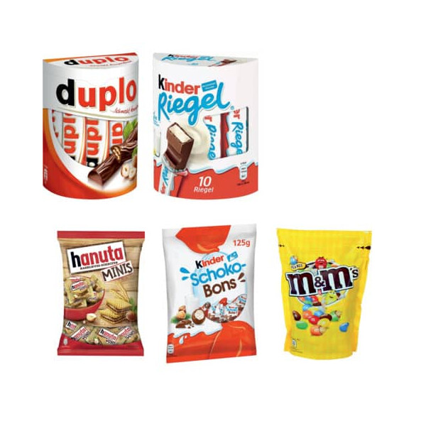 FERRERO Schoko-Waffelriegel Duplo, 182g