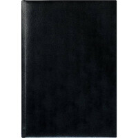 Zettler Buchkalender 873, 1 Tag 1 Seite, 15 x 21 cm, schwarz