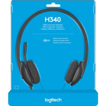 Logitech Headset H340, Stereo, kabelgebunden, schwarz