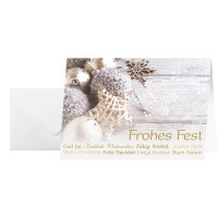 sigel Weihnachtskarte Christmas Feeling, A6, 220g m², 25 Stück DS034
