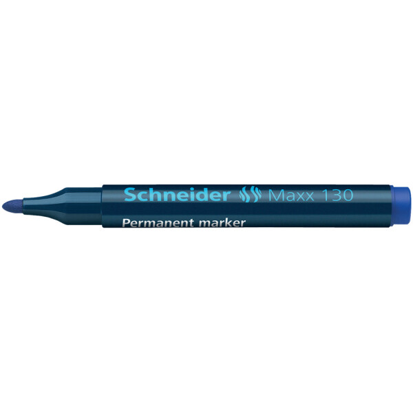 SCHNEIDER Permanentmarker Maxx 130, Rundspitze, nachf&uuml;llbar, 1-3 mm, blau SN113003