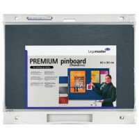Legamaster Textiltafel PREMIUM Pinboard 60 x 90 cm grau