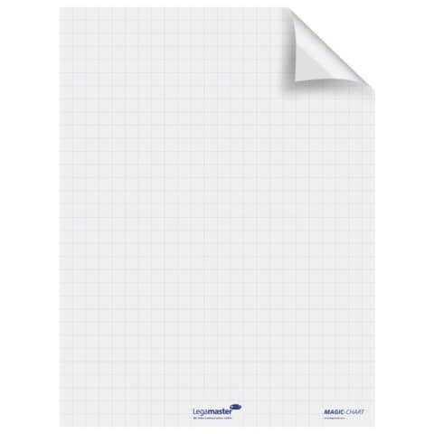 Legamaster Schreibfolie Flipchart 25 Blatt weiß 60x80cm