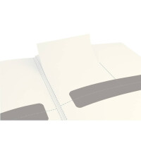 LEITZ Notizbuch Complete, A4, kariert, schwarz 4471-00-95