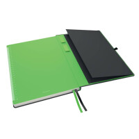 LEITZ Notizbuch Complete, A4, kariert, schwarz 4471-00-95
