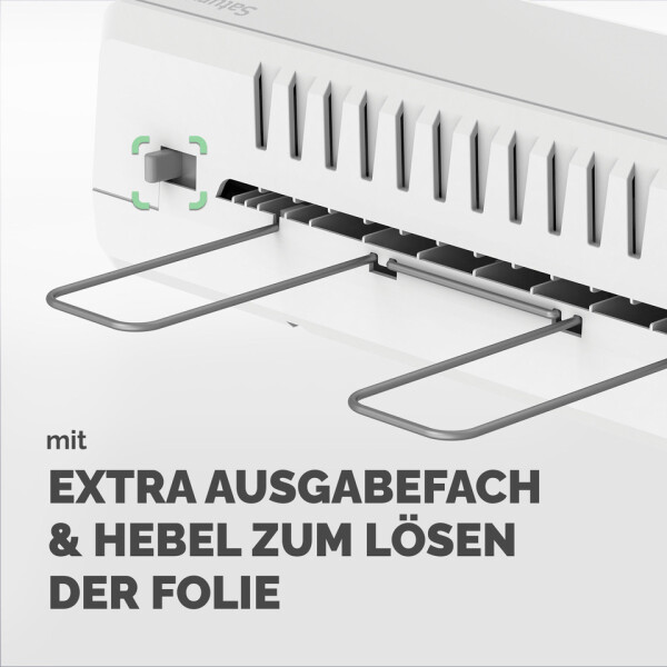FELLOWES Laminierger&auml;t Saturn 3i, A4, 80-125 &micro;m, 385 x 154 mm, wei&szlig; 5724801