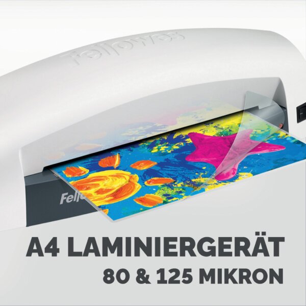 FELLOWES Laminierger&auml;t Lunar A4, 80 125 &micro;m, 240 mm, 384 x 122 mm 5715601
