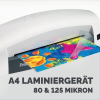 FELLOWES Laminiergerät Lunar A4, 80 125 µm, 240 mm, 384 x 122 mm 5715601