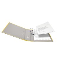 FALKEN Ordner Recycolor, A4, 80mm, gelb 11285772