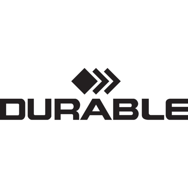DURABLE Ausweiskartenhalter mit Metallclip, Kunststoff, 85x54mm, 25 St&uuml;ck, transparent 8118 19
